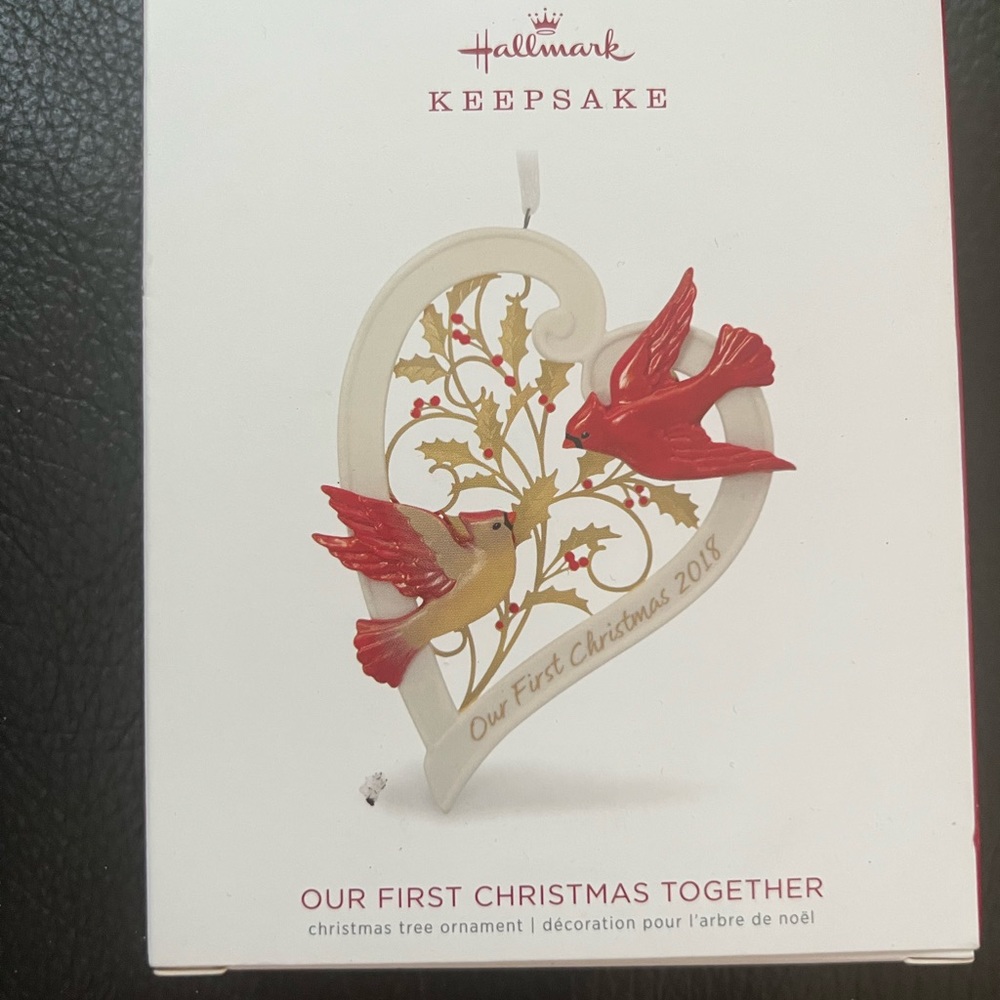 Hallmark ornament first Christmas together